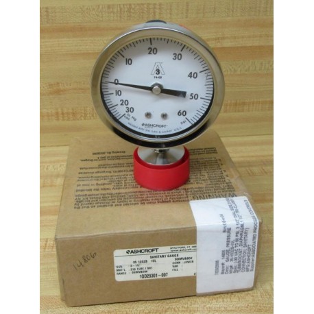 Ashcroft 35-1032S-15L Sanitary Gauge 351032S15L