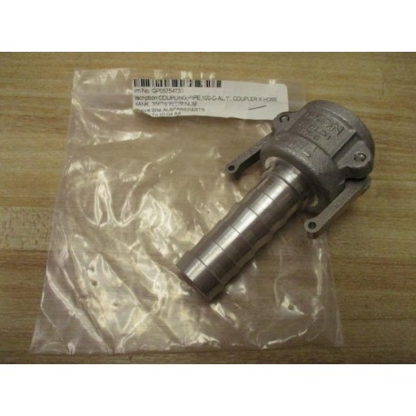 DixonAndrews 100-C-AL Barbed to Cam-Lock Hose Fitting 100-C - New No Box