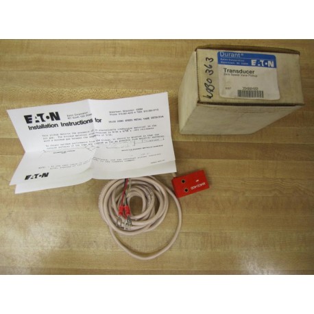 DURANT 39400-400 Zero Speed Vane Pickup Transducer wEnd Terminal