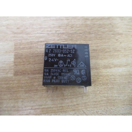 Zettler AZ2693-052-52 Relay AZ269305252 - New No Box