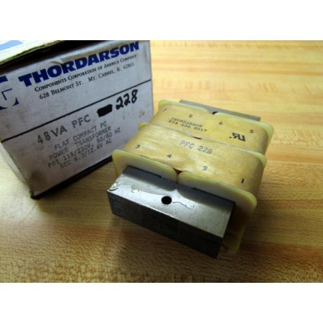 Thordarson PFC 228 Flat Compact PC Power Transformer PFC228