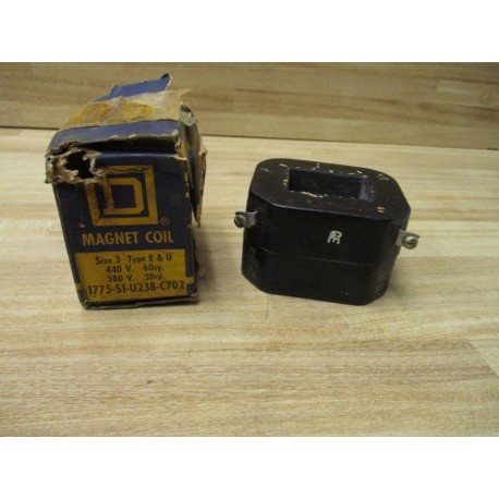 Square D 1775-S1-U23B-C702 Magnet Coil 1775-S1-U23B