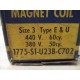 Square D 1775-S1-U23B-C702 Magnet Coil 1775-S1-U23B