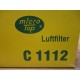 Mann Filter C1112 Micro-Top Air Filter Element