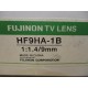 Fujinon HF9HA-1B TV Lens HF9HA1B