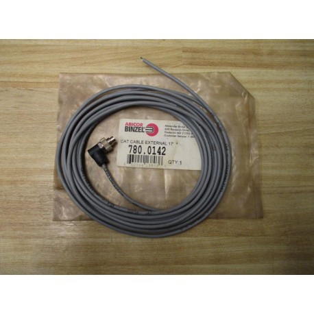 Abicor Binzel 780.0142 Cable W Connector 7800142 Gray