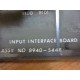 Warner & Swasey 8940-5448 Input Interface Board 8940-548E - Used