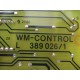 Dornier 3890261 WM-Control Card 389170 - Used