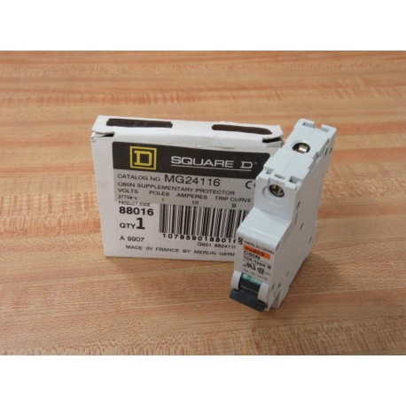 Merlin Gerin 24116 Square D Breaker 10A MG24116 Schneider