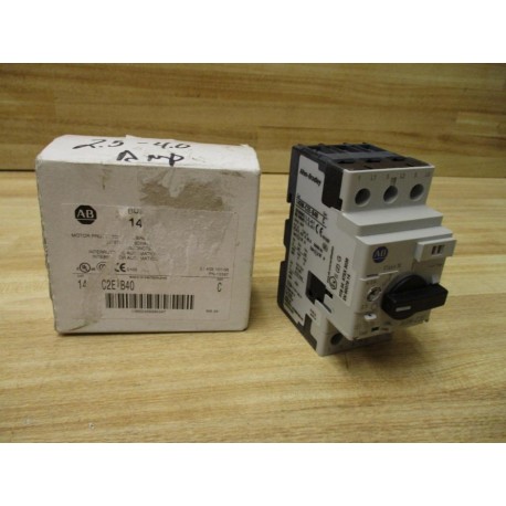 Allen Bradley 140M-C2E-B40 Circuit Breaker 140MC2EB40 Series C