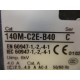 Allen Bradley 140M-C2E-B40 Circuit Breaker 140MC2EB40 Series C