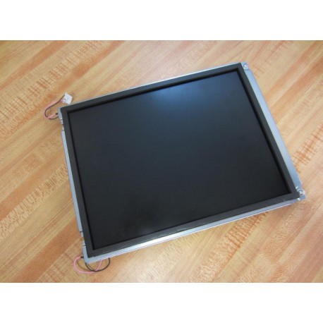 Optrex T-51513D104JU-FW-A-AC 10.4" LCD Display Panel wWires+Connector - Used