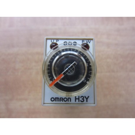 Omron H3Y Timer 8 Blade Contacts - Used