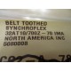 Synchroflex 32AT10700Z-70 Timing Belt AT 10700 - New No Box