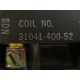 Square D 31041-400-52 Magnet Coil 3104140052