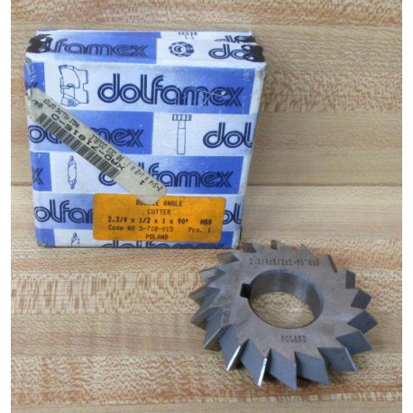 Dolfamex 5-718-015 Double Angle Cutter 5718015