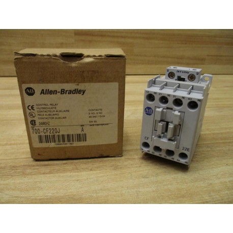 Allen Bradley 700-CF220J Control Relay 700CF220J