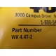 Turck WK 4.4T-2 Cordset WK44T2