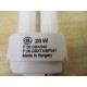 General Electric F26DBXT4SPX41 Compact Fluorescent Bulb F26DBX840 (Pack of 7)