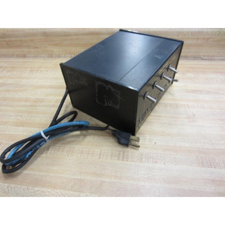 Telemotive E3607-0 Battery Charger E36070 Damaged Power Cord - Parts Only