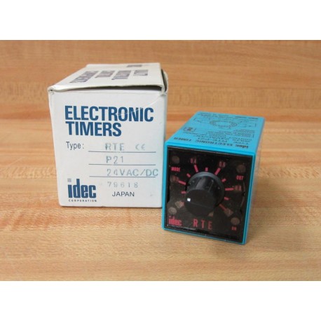 IDEC RTE-P21-24VACDC Time Delay Relay RTE-P21