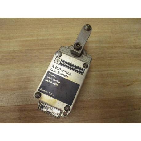 R.B.Denison L142 Lox-Switch Limit Switch Series F - Used