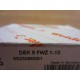 Weidmuller DEK 5 FWZ 1-10 DEK5FWZ110 Terminal Markers 1-10 - New No Box