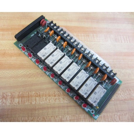 Cattron 01C-PB9R PC Relay Bd Assy 01CPB9R WO 2 Relays - Used