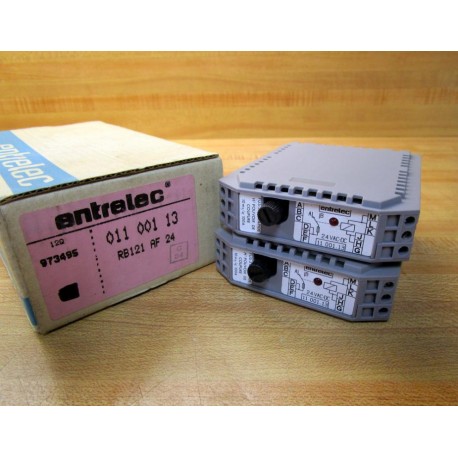 Entrelec RB121 AF 24 Relay 11 001 13 011 001 13 (Pack of 2)