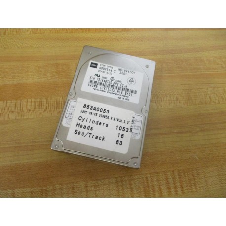 Toshiba MK1924FCV 2.5" Hard Disk Drive HDD2514 - Used