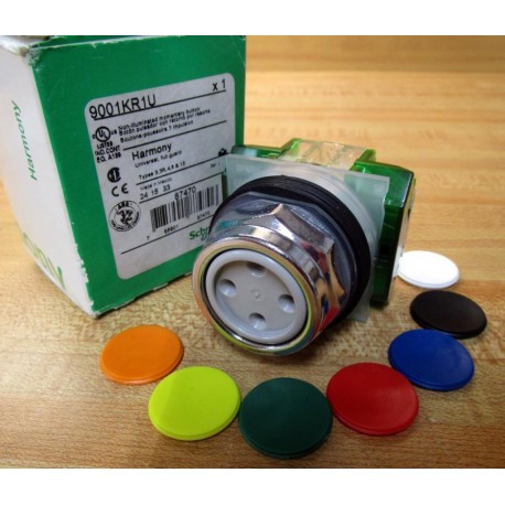 Square D 9001-KR1U Pushbutton 9001KR1U Schneider WContacts