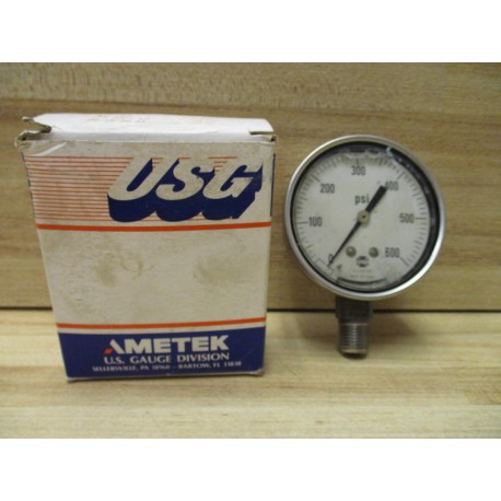 U.S. Gauge Co 1X698 Pressure Gauge 154699