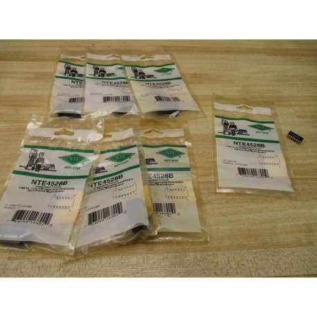 NTE NTE4528B Integrated Circuit (Pack of 7)