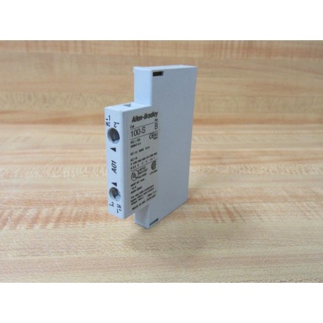 Allen Bradley 100-S Contact Block 100S Ser B A01 - New No Box