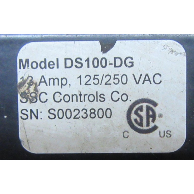 SSC Controls DS100-DG Dual Pedal Foot Switch DS100DG WO Gaurd