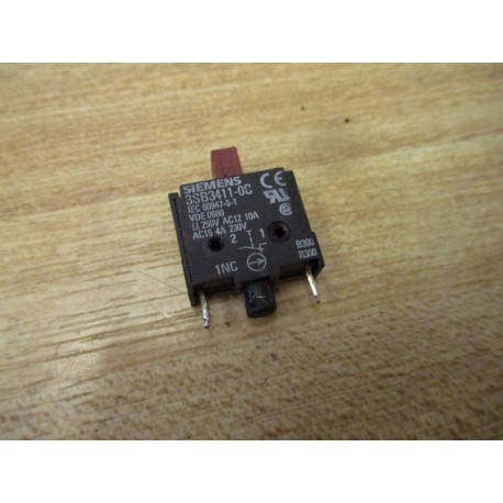 Siemens 3SB3411-0C Actuator 3SB34110C - Used