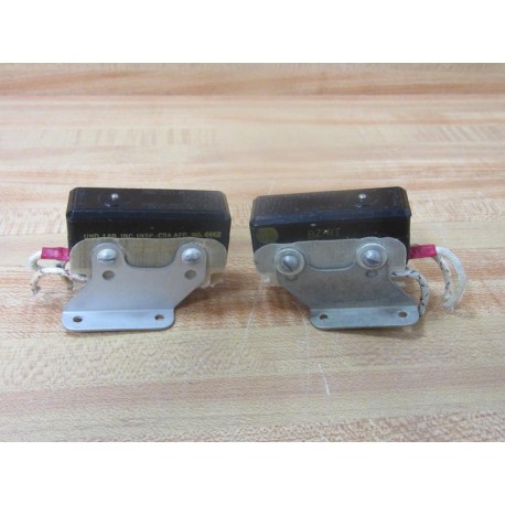 Micro Switch BZ-RT Limit Switch BZRT (Pack of 2) - Used