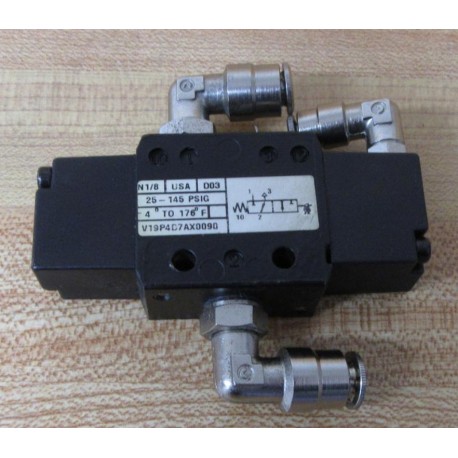 Norgren V19P4D7AX0090 Pneumatic Valve - Used