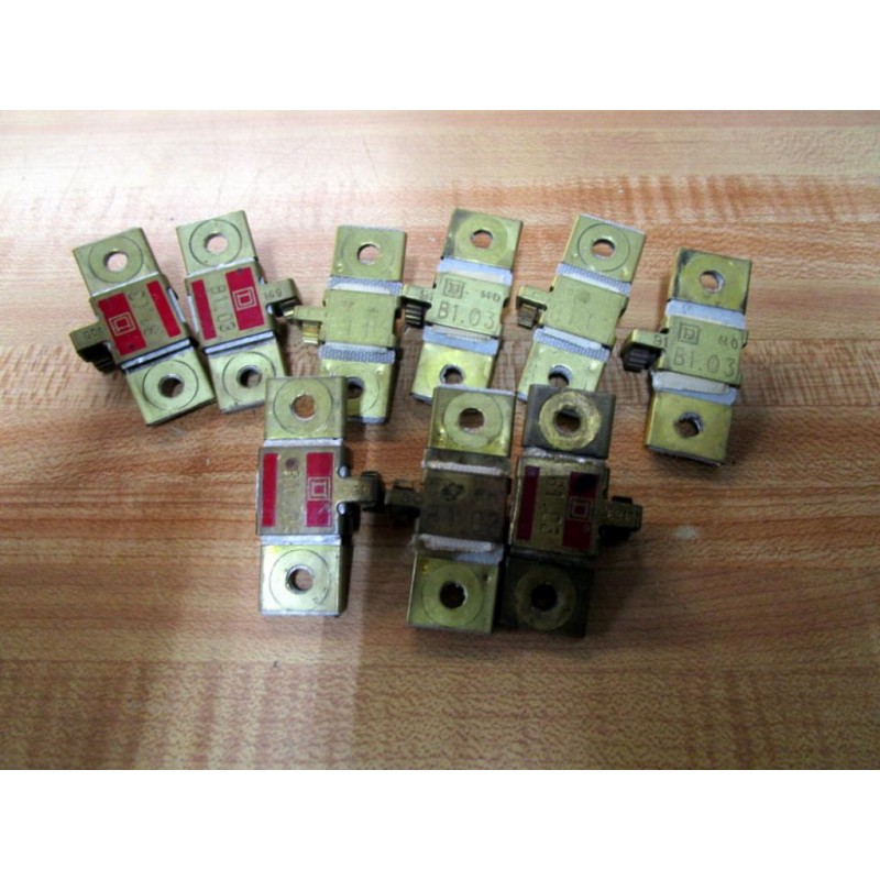 Square D B1.03 Overload Relay Heater Element B103 (Pack of 10) - Used ...