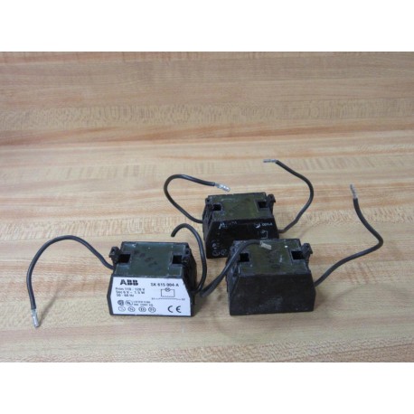 ABB SK 615 004-A Contact Block SK615004A (Pack of 3) - Used