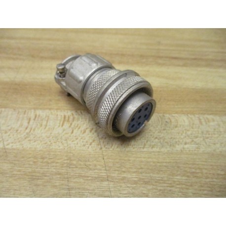 Amphenol MS3106A16S-1S Circular Connector W Cable Clamp (Pack of 2) - Used