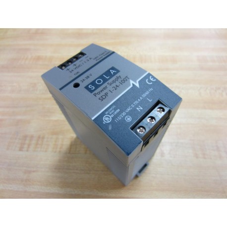 SolaHevi-Duty SDP 1-24-100T Sola SDP124100T Power Supply Nec Class 2 - New No Box