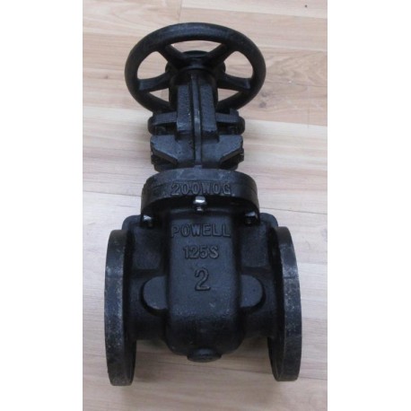 The WM Powell 125S-2 Gate Valve 125S2 - New No Box