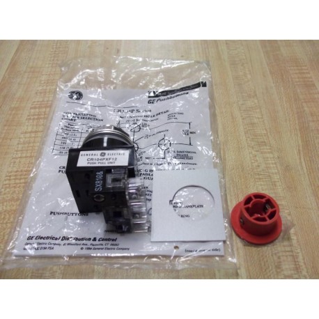 General Electric CR104PXF12 Pushbutton