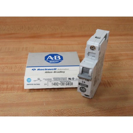 Allen Bradley 1492-CB1G020 Circuit Breaker 1492CB1G020 2A Series B