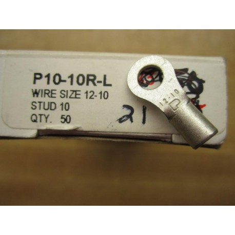 Panduit P10-10R-L Ring Terminal P1010RL (Pack of 21)