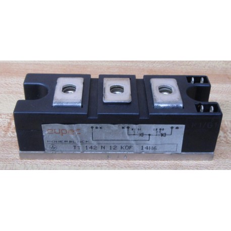 Eupec TT142N12KOF14H6 Thyristor Power Block - Used