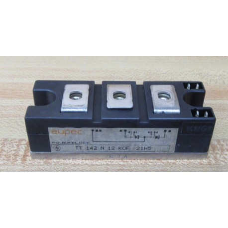 Eupec TT142N12KOF21H5 Thyristor Power Block - Used