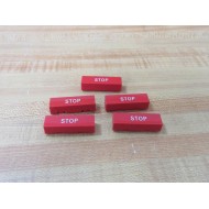 Cutler Hammer E30KE231 Extended Head Button Stop (Pack of 5) - New No Box
