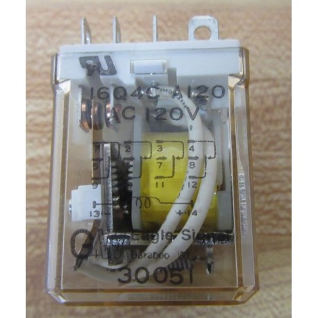 Eagle Signal 16Q4AC-A120 Relay 16Q4ACA120 (Pack of 5) - New No Box